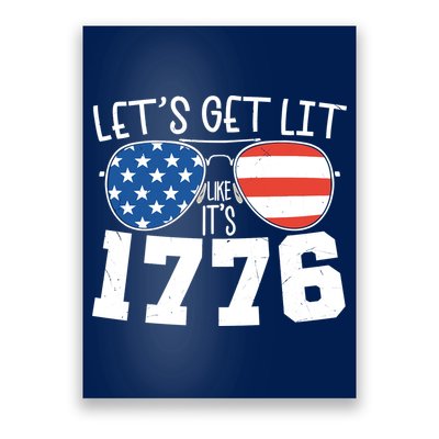 1776 Independence Day 4th Of July Poster