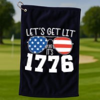1776 Independence Day 4th Of July Golf Towel