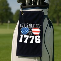 1776 Independence Day 4th Of July Golf Towel