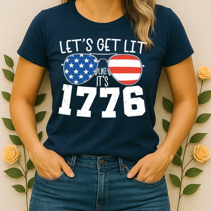 1776 Independence Day 4th Of July Womens T-Shirt