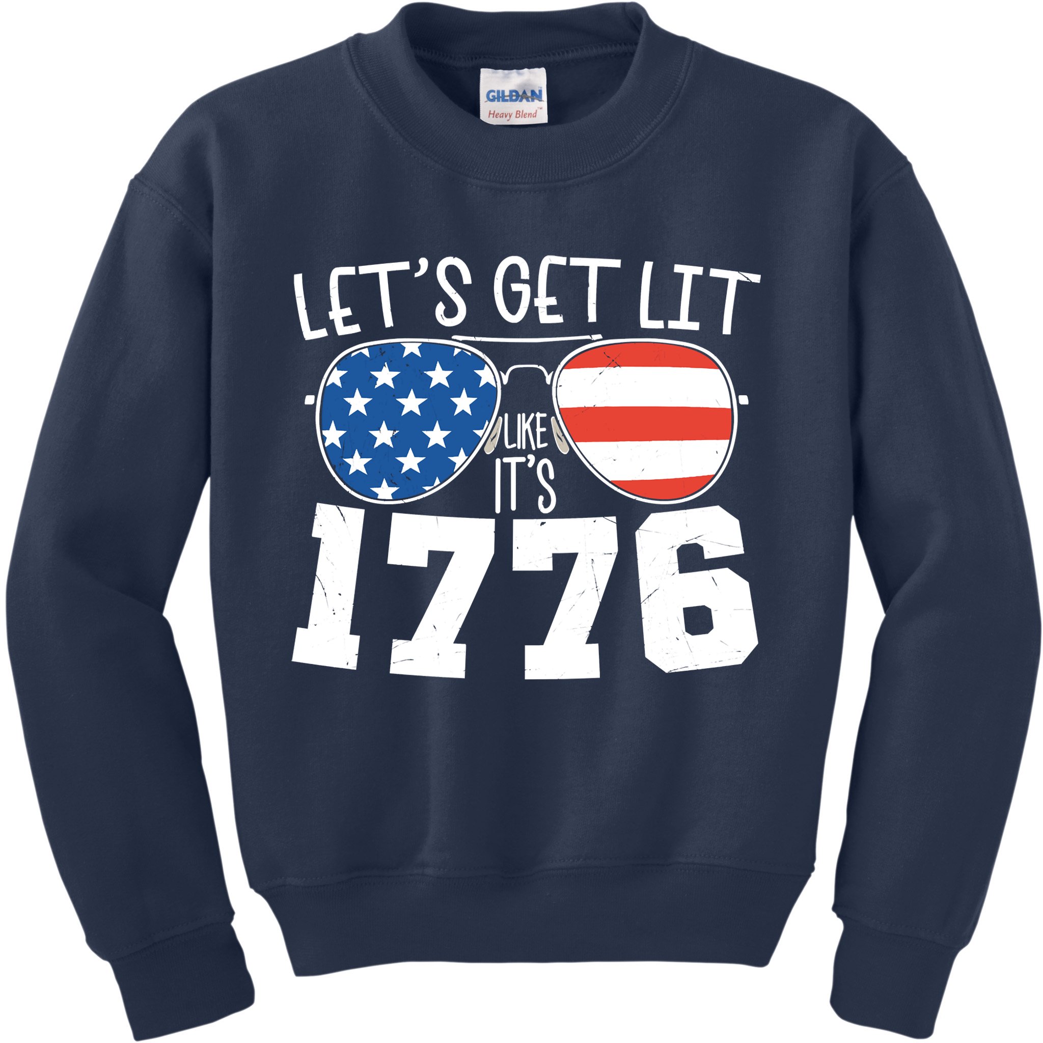 1776 Independence Day 4th Of July Kids Sweatshirt