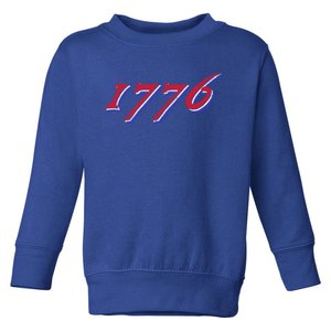 1776 Independence Day Liberty Freedom Betsy Ross Flag Gift Toddler Sweatshirt