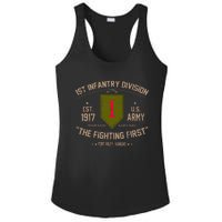 1st Infantry Division Veteran The Fighting First Ladies PosiCharge Competitor Racerback Tank