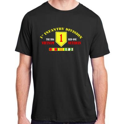 1st Infantry Division Vietnam Veteran, The Big Red One Adult ChromaSoft Performance T-Shirt