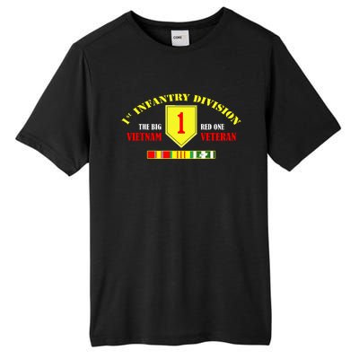 1st Infantry Division Vietnam Veteran, The Big Red One Tall Fusion ChromaSoft Performance T-Shirt