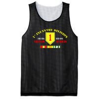 1st Infantry Division Vietnam Veteran, The Big Red One Mesh Reversible Basketball Jersey Tank