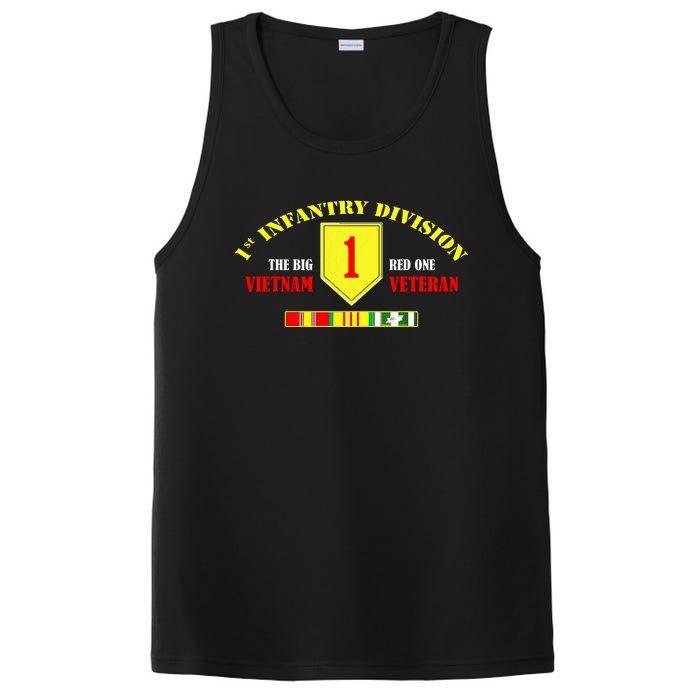 1st Infantry Division Vietnam Veteran, The Big Red One PosiCharge Competitor Tank