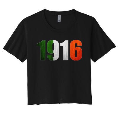 1916 Irish Easter Rising Centenary Commemorative Women's Crop Top Tee