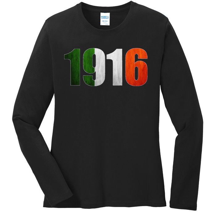 1916 Irish Easter Rising Centenary Commemorative Ladies Long Sleeve Shirt