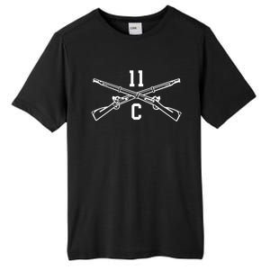 11c Infantry Mortar Crossed Rifles Gift Tall Fusion ChromaSoft Performance T-Shirt