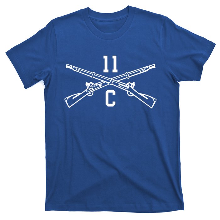 11c Infantry Mortar Crossed Rifles Gift T-Shirt