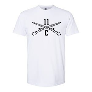 11c Infantry Mortar Crossed Rifles Gift Softstyle CVC T-Shirt