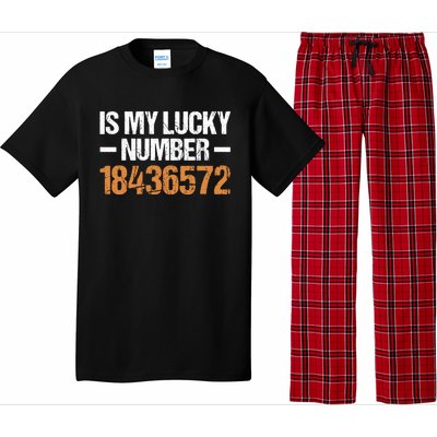 18436572 Is My Lucky Number V8 Engine Gift Pajama Set