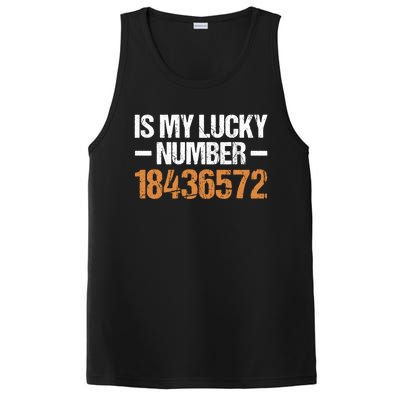 18436572 Is My Lucky Number V8 Engine Gift PosiCharge Competitor Tank