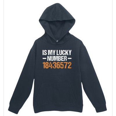 18436572 Is My Lucky Number V8 Engine Gift Urban Pullover Hoodie