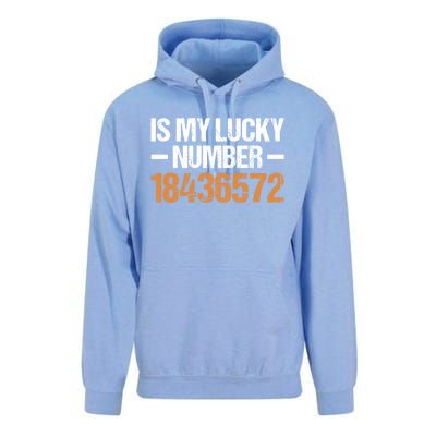 18436572 Is My Lucky Number V8 Engine Gift Unisex Surf Hoodie