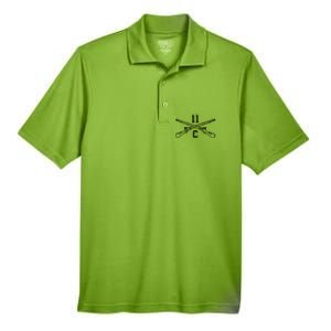 11c Infantry Mortar Crossed Rifles Gift Men's Origin Performance Pique Polo