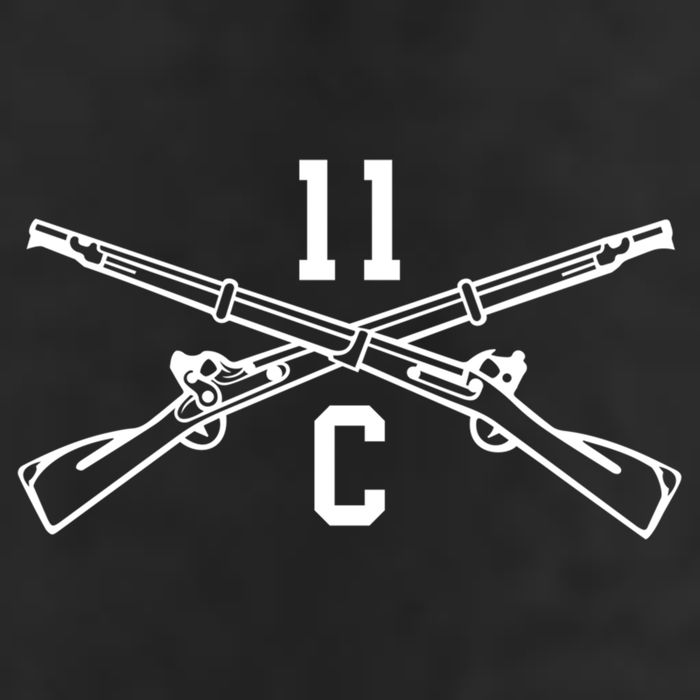 11c Infantry Mortar Crossed Rifles Gift Adult Drive Performance Visor