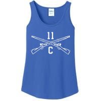 11c Infantry Mortar Crossed Rifles Gift Ladies Essential Tank