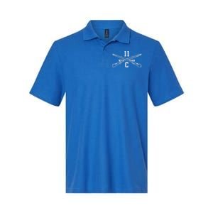 11c Infantry Mortar Crossed Rifles Gift Softstyle Adult Sport Polo