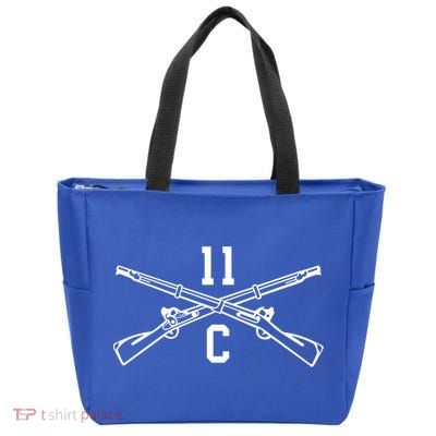 11c Infantry Mortar Crossed Rifles Gift Zip Tote Bag