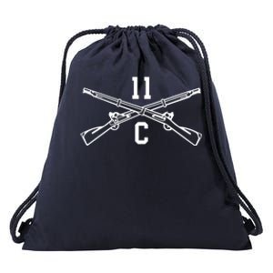 11c Infantry Mortar Crossed Rifles Gift Drawstring Bag