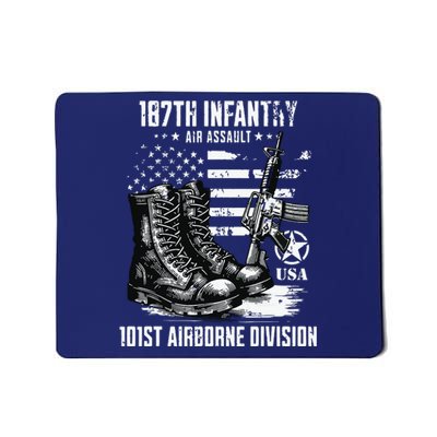 187th Infantry Regiment 101st Airborne Division Veteran Mousepad