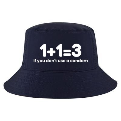 1+1=3 If You DonT Use A Condom Cool Comfort Performance Bucket Hat