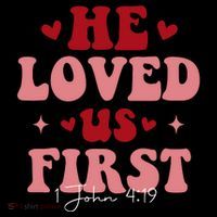 1 John 4 19 He Loved Us First Impact Tech Backpack