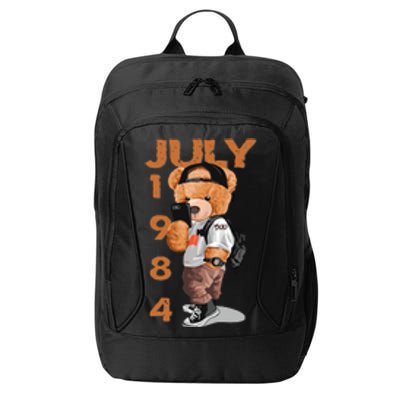 1984 July Born In City Backpack