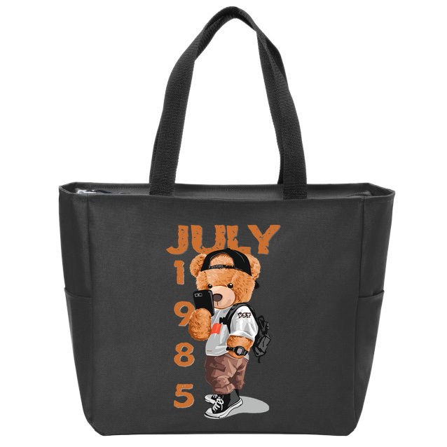1985 July Born In Zip Tote Bag