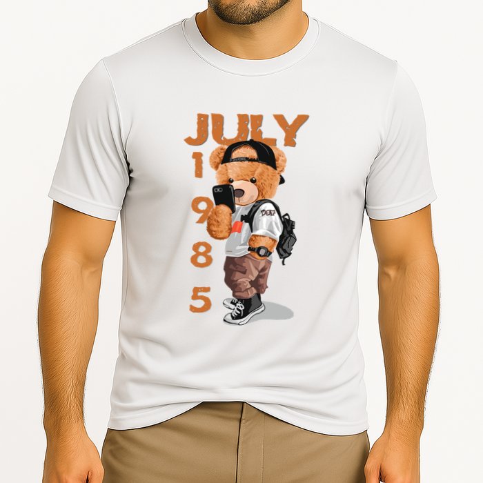 1985 July Born In Cooling Performance Crew T-Shirt
