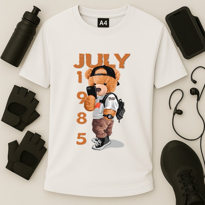 1985 July Born In Cooling Performance Crew T-Shirt