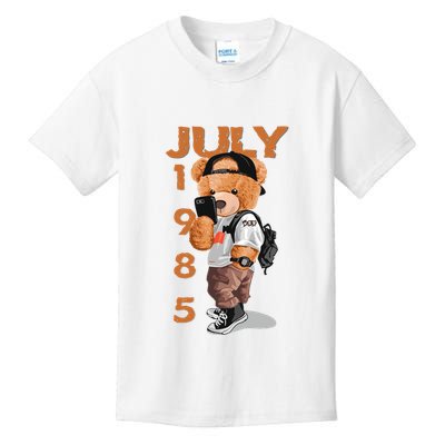 1985 July Born In Kids T-Shirt