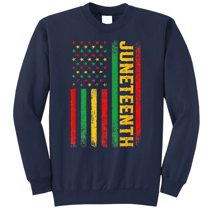 1865 Juneteenth Black History American Flag African Sweatshirt