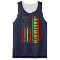 1865 Juneteenth Black History American Flag African Mesh Reversible Basketball Jersey Tank