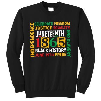 1865 Juneteenth Black History Juneteenth 1865 Sweatshirt