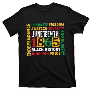 1865 Juneteenth Black History Juneteenth 1865 T-Shirt