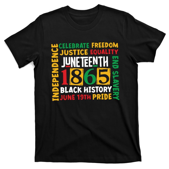 1865 Juneteenth Black History Juneteenth 1865 T-Shirt