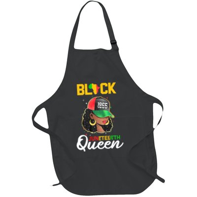 1865 Juneteenth Black Queen Apron
