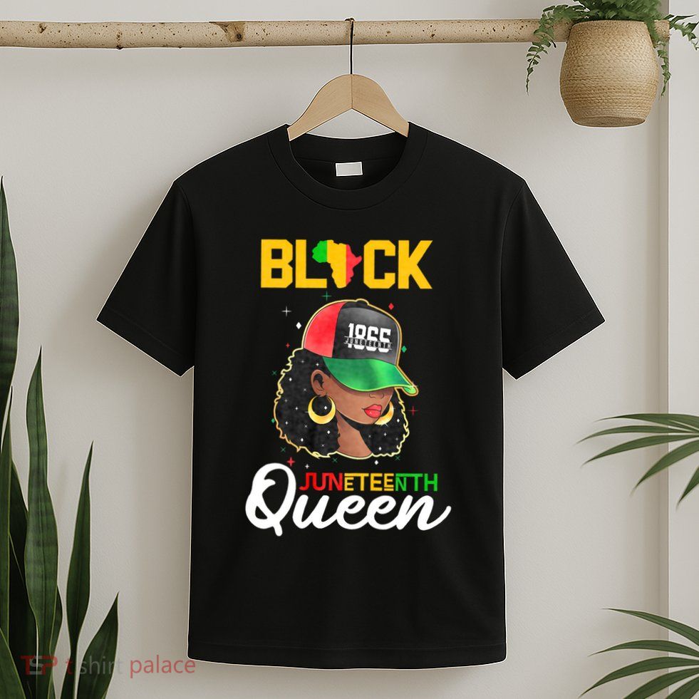 1865 Juneteenth Black Queen T-Shirt