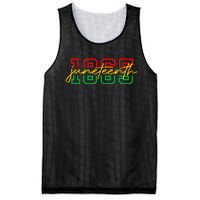 1865 Juneteenth Celebrate African American Freedom Day Mesh Reversible Basketball Jersey Tank