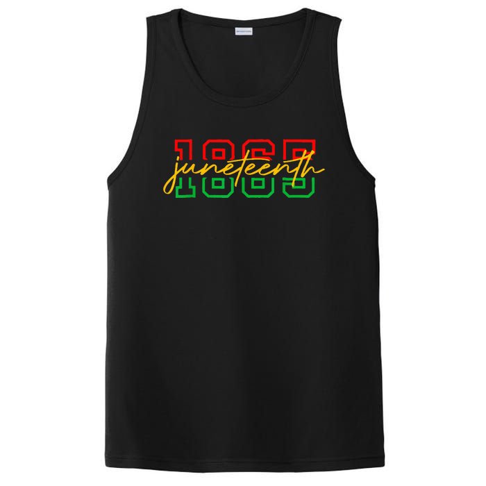 1865 Juneteenth Celebrate African American Freedom Day PosiCharge Competitor Tank