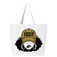 1865 Juneteenth Celebrate Black Magic Melanin  25L Jumbo Tote