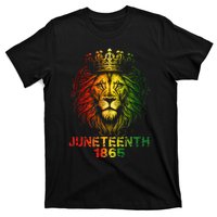 1865 Juneteenth Celebrate Lion African American Freedom Day T-Shirt