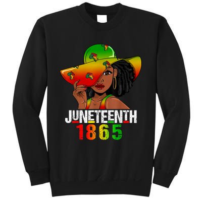 1865 Juneteenth Celebrate African American Freedom Day Sweatshirt