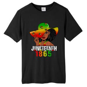 1865 Juneteenth Celebrate African American Freedom Day Tall Fusion ChromaSoft Performance T-Shirt