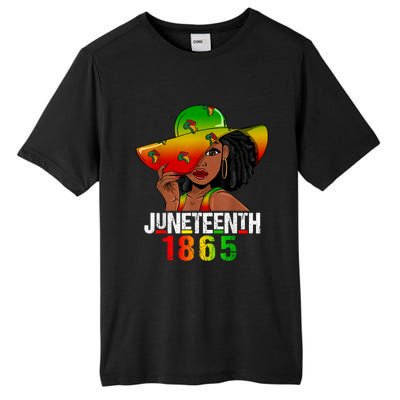 1865 Juneteenth Celebrate African American Freedom Day Tall Fusion ChromaSoft Performance T-Shirt