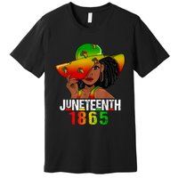 1865 Juneteenth Celebrate African American Freedom Day Premium T-Shirt