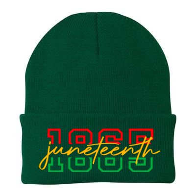 1865 Juneteenth Celebrate African American Freedom Day Women Knit Cap Winter Beanie